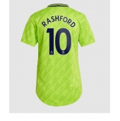 Manchester United Marcus Rashford #10 Replika Tredjedrakt Dame 2022-23 Kortermet