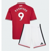 Manchester United Marcus Rashford #9 Replika Hjemmedrakt Barn 2026-27 Kortermet (+ bukser)