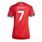Manchester United Mason Mount #7 Replika Hjemmedrakt Dame 2025-26 Kortermet