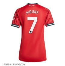 Manchester United Mason Mount #7 Replika Hjemmedrakt Dame 2025-26 Kortermet