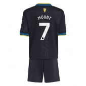 Manchester United Mason Mount #7 Replika Tredjedrakt Barn 2025-26 Kortermet (+ bukser)