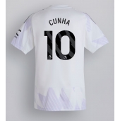 Manchester United Matheus Cunha #10 Replika Bortedrakt 2025-26 Kortermet