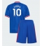 Manchester United Matheus Cunha #10 Replika Bortedrakt Barn 2026-27 Kortermet (+ bukser)