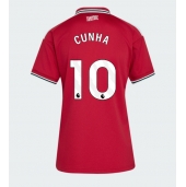 Manchester United Matheus Cunha #10 Replika Hjemmedrakt Dame 2026-27 Kortermet