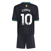 Manchester United Matheus Cunha #10 Replika Tredjedrakt Barn 2025-26 Kortermet (+ bukser)