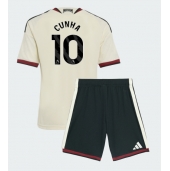 Manchester United Matheus Cunha #10 Replika Tredjedrakt Barn 2026-27 Kortermet (+ bukser)