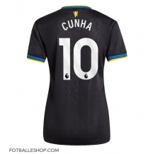 Manchester United Matheus Cunha #10 Replika Tredjedrakt Dame 2025-26 Kortermet
