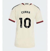 Manchester United Matheus Cunha #10 Replika Tredjedrakt Dame 2026-27 Kortermet