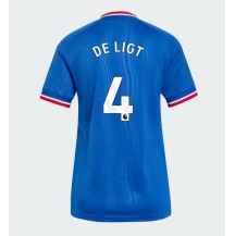 Manchester United Matthijs de Ligt #4 Replika Bortedrakt Dame 2026-27 Kortermet