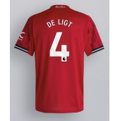 Manchester United Matthijs de Ligt #4 Replika Hjemmedrakt 2025-26 Kortermet