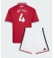 Manchester United Matthijs de Ligt #4 Replika Hjemmedrakt Barn 2026-27 Kortermet (+ bukser)