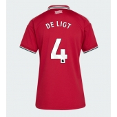 Manchester United Matthijs de Ligt #4 Replika Hjemmedrakt Dame 2026-27 Kortermet