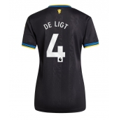 Manchester United Matthijs de Ligt #4 Replika Tredjedrakt Dame 2025-26 Kortermet