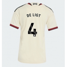 Manchester United Matthijs de Ligt #4 Replika Tredjedrakt Dame 2026-27 Kortermet