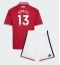 Manchester United Patrick Dorgu #13 Replika Hjemmedrakt Barn 2026-27 Kortermet (+ bukser)