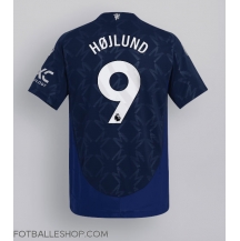 Manchester United Rasmus Hojlund #9 Replika Bortedrakt 2024-25 Kortermet
