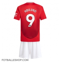 Manchester United Rasmus Hojlund #9 Replika Hjemmedrakt Barn 2024-25 Kortermet (+ bukser)