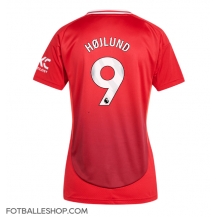 Manchester United Rasmus Hojlund #9 Replika Hjemmedrakt Dame 2024-25 Kortermet