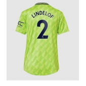 Manchester United Victor Lindelof #2 Replika Tredjedrakt Dame 2022-23 Kortermet