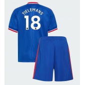 Manchester United Youri Tielemans #18 Replika Bortedrakt Barn 2026-27 Kortermet (+ bukser)