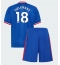 Manchester United Youri Tielemans #18 Replika Bortedrakt Barn 2026-27 Kortermet (+ bukser)