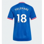Manchester United Youri Tielemans #18 Replika Bortedrakt Dame 2026-27 Kortermet