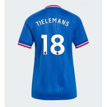 Manchester United Youri Tielemans #18 Replika Bortedrakt Dame 2026-27 Kortermet