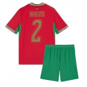 Marokko Achraf Hakimi #2 Replika Hjemmedrakt Barn VM 2026 Kortermet (+ bukser)