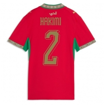 Marokko Achraf Hakimi #2 Replika Hjemmedrakt Dame VM 2026 Kortermet