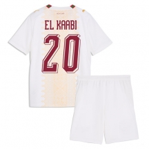 Marokko Ayoub El Kaabi #20 Replika Bortedrakt Barn VM 2026 Kortermet (+ bukser)