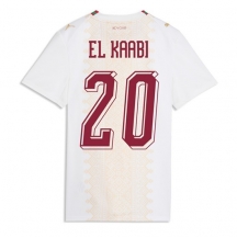 Marokko Ayoub El Kaabi #20 Replika Bortedrakt Dame VM 2026 Kortermet