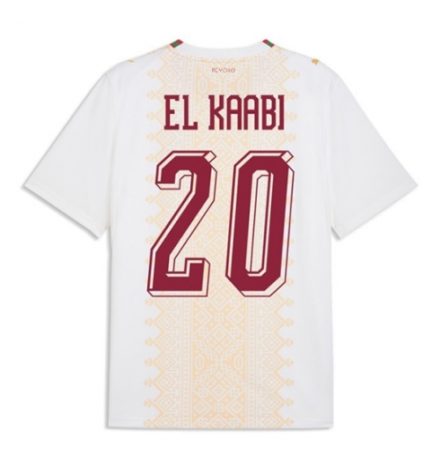 Marokko Ayoub El Kaabi #20 Replika Bortedrakt VM 2026 Kortermet Marokko Ayoub El Kaabi #20 Replika Bortedrakt VM 2026 Kortermet