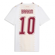 Marokko Brahim Diaz #10 Replika Bortedrakt Dame VM 2026 Kortermet