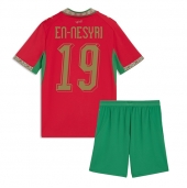 Marokko Youssef En-Nesyri #19 Replika Hjemmedrakt Barn VM 2026 Kortermet (+ bukser)
