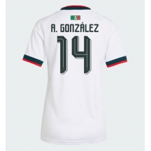 Mexico Armando Gonzalez #14 Replika Bortedrakt Dame VM 2026 Kortermet