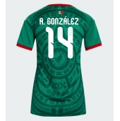 Mexico Armando Gonzalez #14 Replika Hjemmedrakt Dame VM 2026 Kortermet