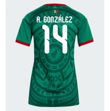 Mexico Armando Gonzalez #14 Replika Hjemmedrakt Dame VM 2026 Kortermet