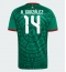 Mexico Armando Gonzalez #14 Replika Hjemmedrakt VM 2026 Kortermet Mexico Armando Gonzalez #14 Replika Hjemmedrakt VM 2026 Kortermet