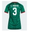 Mexico Cesar Montes #3 Replika Hjemmedrakt Dame VM 2026 Kortermet