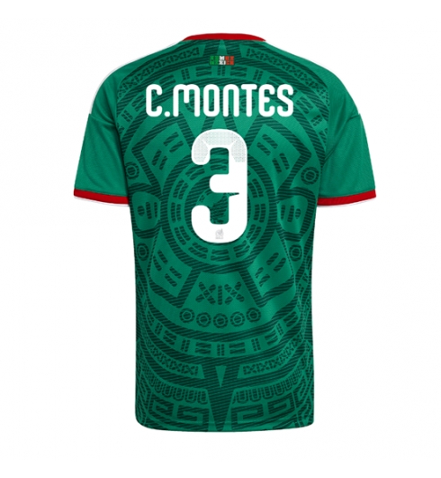 Mexico Cesar Montes #3 Replika Hjemmedrakt VM 2026 Kortermet Mexico Cesar Montes #3 Replika Hjemmedrakt VM 2026 Kortermet