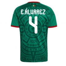 Mexico Edson Alvarez #4 Replika Hjemmedrakt VM 2026 Kortermet