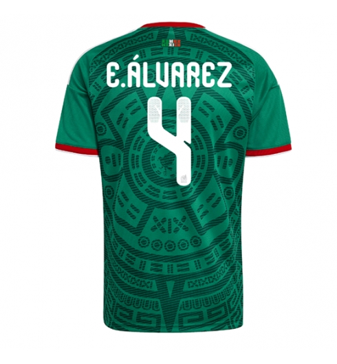 Mexico Edson Alvarez #4 Replika Hjemmedrakt VM 2026 Kortermet Mexico Edson Alvarez #4 Replika Hjemmedrakt VM 2026 Kortermet