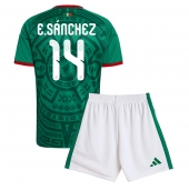 Mexico Erick Sanchez #14 Replika Hjemmedrakt Barn VM 2026 Kortermet (+ bukser)