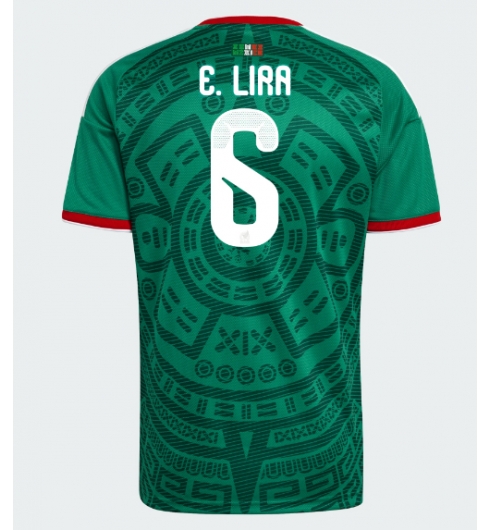 Mexico Erik Lira #6 Replika Hjemmedrakt VM 2026 Kortermet Mexico Erik Lira #6 Replika Hjemmedrakt VM 2026 Kortermet