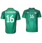 Mexico Hector Herrera #16 Replika Hjemmedrakt VM 2022 Kortermet