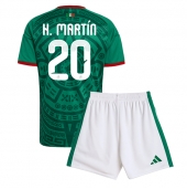Mexico Henry Martin #20 Replika Hjemmedrakt Barn VM 2026 Kortermet (+ bukser)