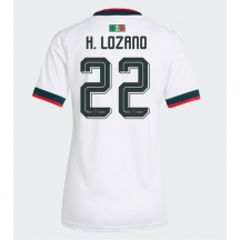 Mexico Hirving Lozano #22 Replika Bortedrakt Dame VM 2026 Kortermet
