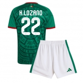 Mexico Hirving Lozano #22 Replika Hjemmedrakt Barn VM 2026 Kortermet (+ bukser)
