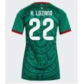 Mexico Hirving Lozano #22 Replika Hjemmedrakt Dame VM 2026 Kortermet