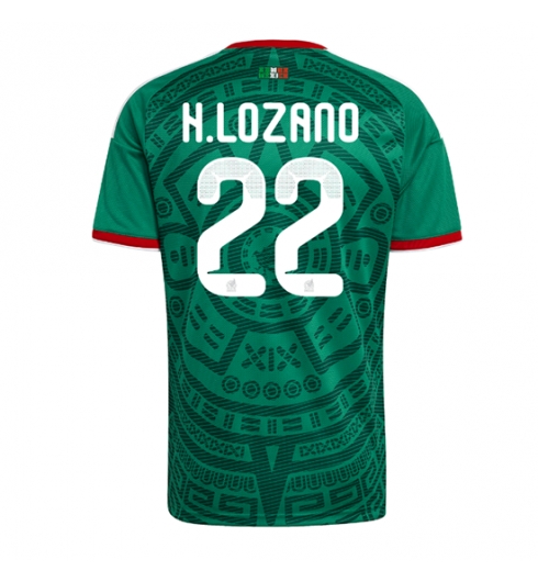 Mexico Hirving Lozano #22 Replika Hjemmedrakt VM 2026 Kortermet Mexico Hirving Lozano #22 Replika Hjemmedrakt VM 2026 Kortermet
